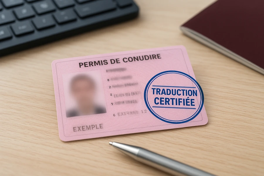 traduction assermentée permis de conduire